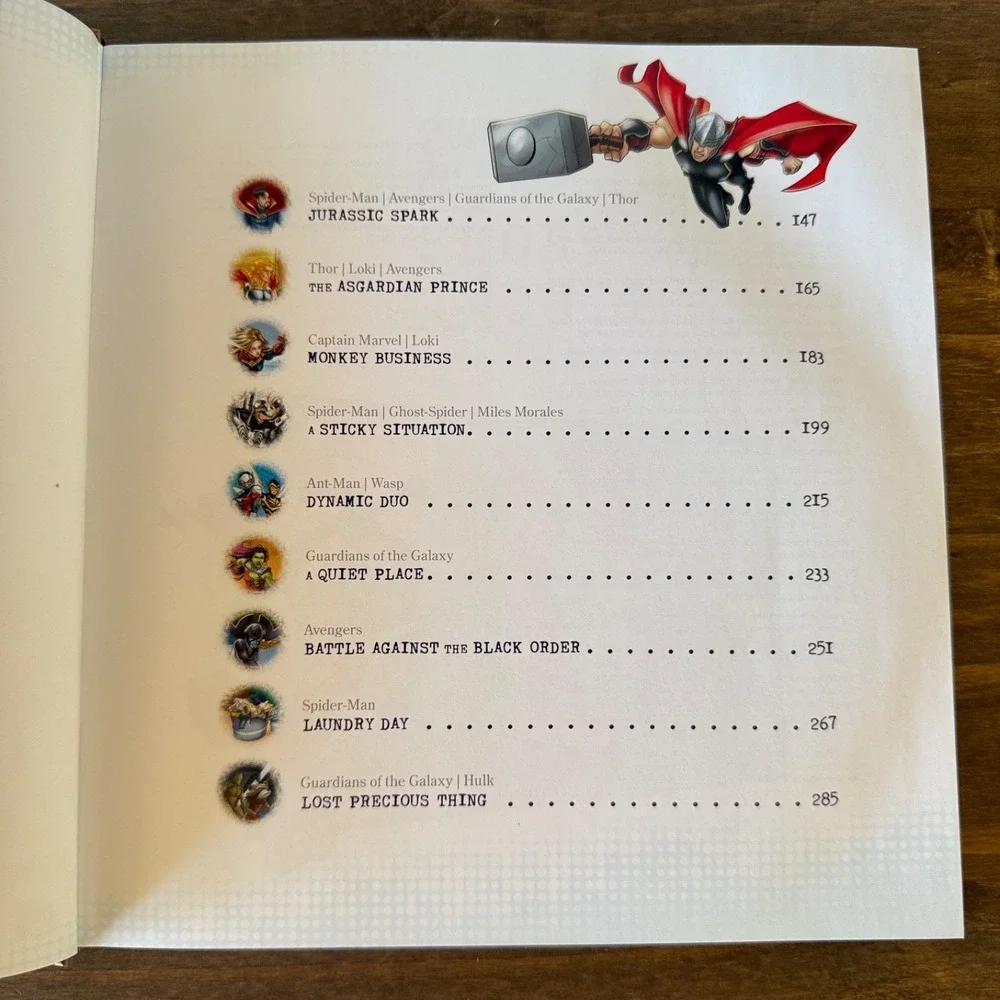 Marvel‎ Storybook Collection Hardcover Book 2023 Edition SpiderMan Avengers